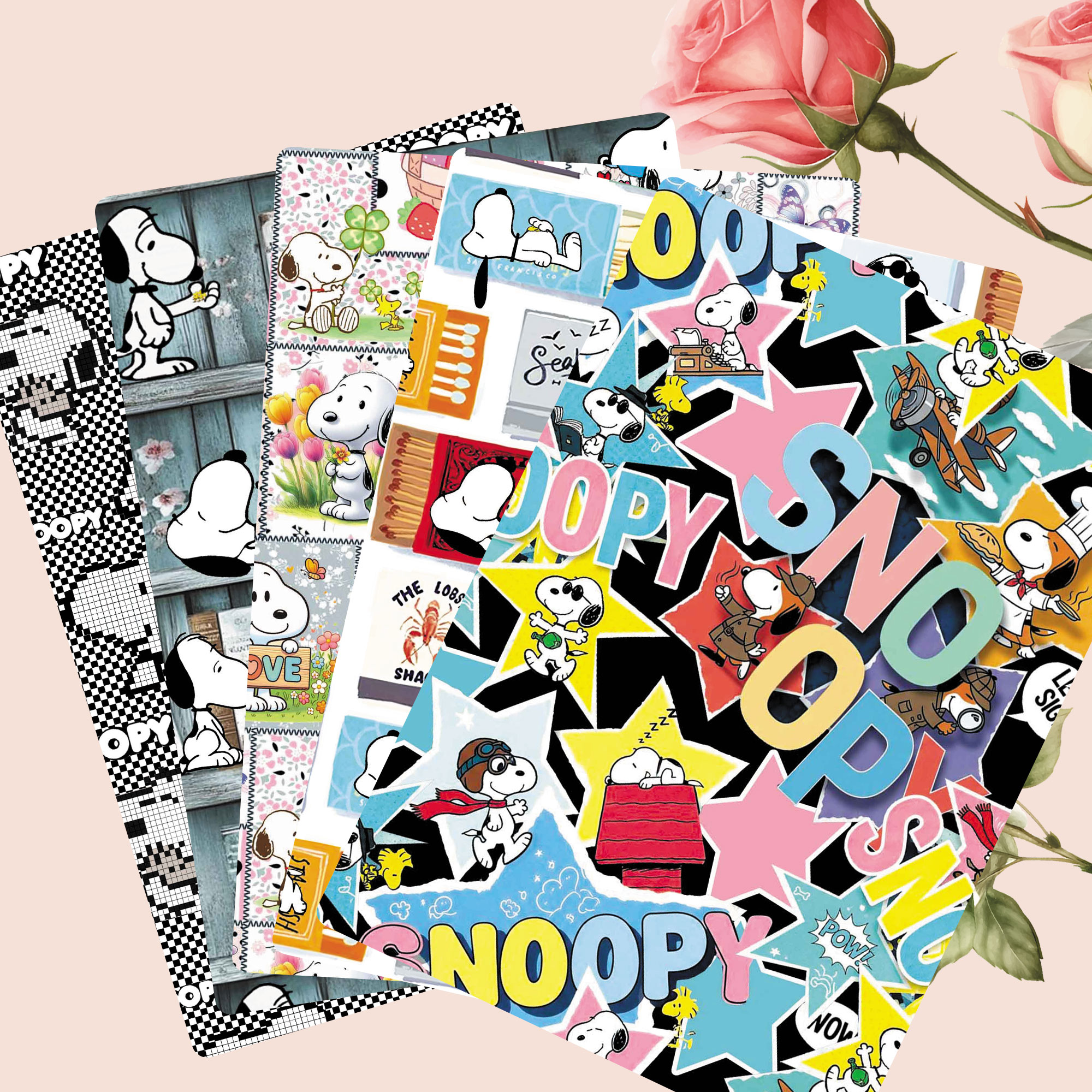 Sewing And Textile - TAKARA TOMY Snoopy fabric140CM Cartoon Polyester