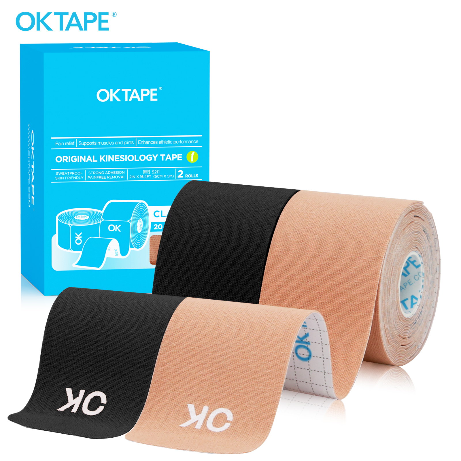 Sewing Latex - 2 Rolls OK TAPE Updated Kinesiology