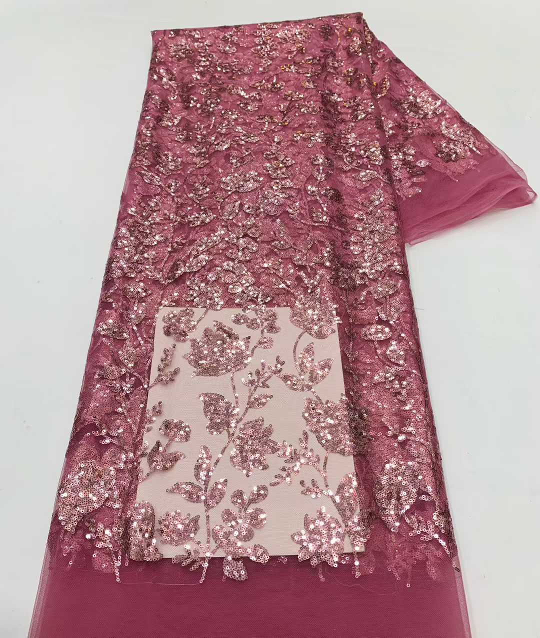African Lace Fabric With Sequi - Sewing Net avis et prix