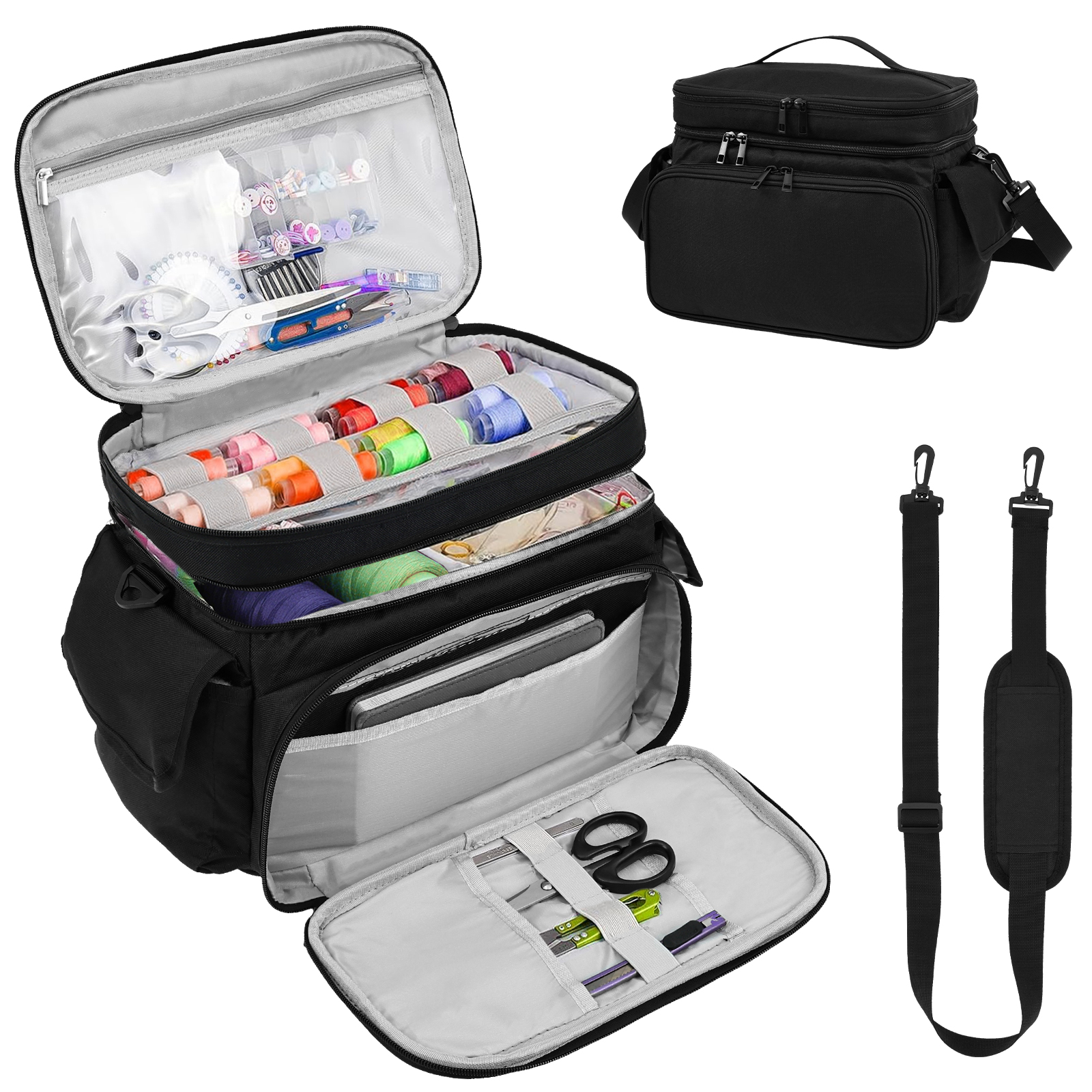 Large Sewing Bag Wool Knitting - Sewing Tas avis et prix