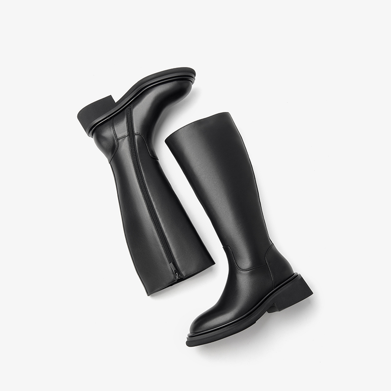 BEAUTODAY Long Boots Women Cal - Sewing Zipper avis et prix