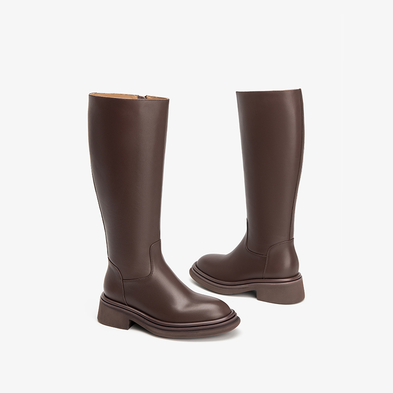 BEAUTODAY Long Boots Women Cal - Sewing Zipper avis et prix