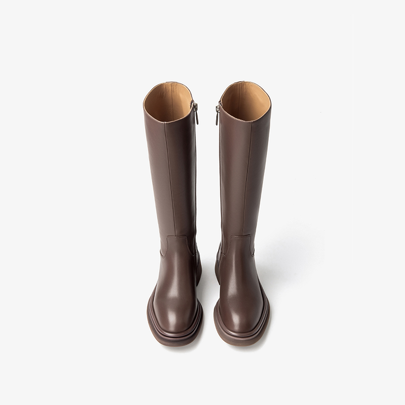 BEAUTODAY Long Boots Women Cal - Sewing Zipper avis et prix