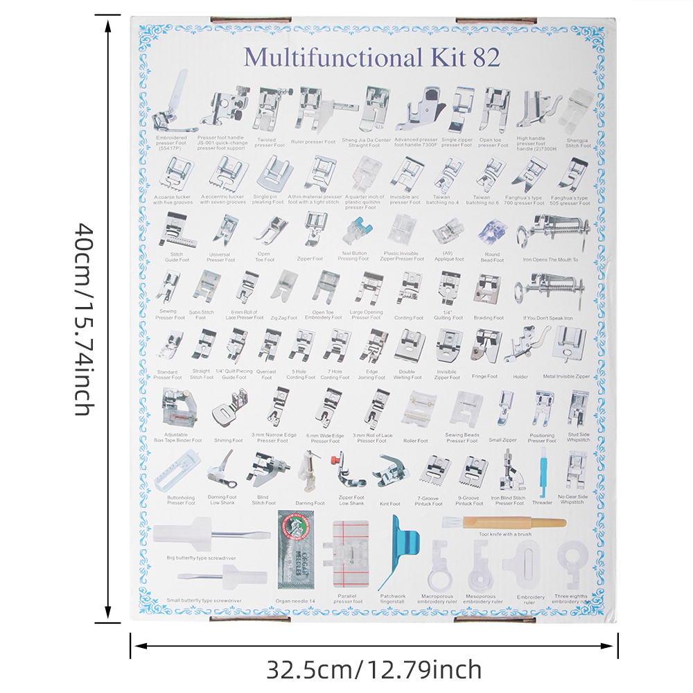 82pc/SET Full Set Sewing Machi - Sewing Necessities avis et prix