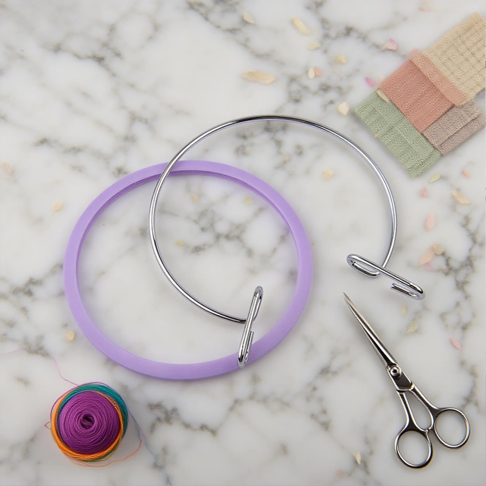 Hoop For Cross Stitching Metal - Sewing Art avis et prix