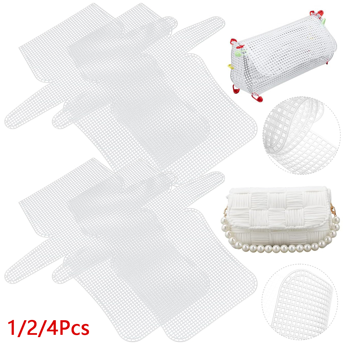 1-4Pcs Plastic Mesh Canvas She - Sewing Net avis et prix
