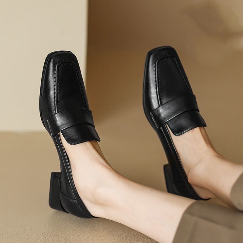 Women's Soft Leather Loafers 2 - Sewing Latex avis et prix
