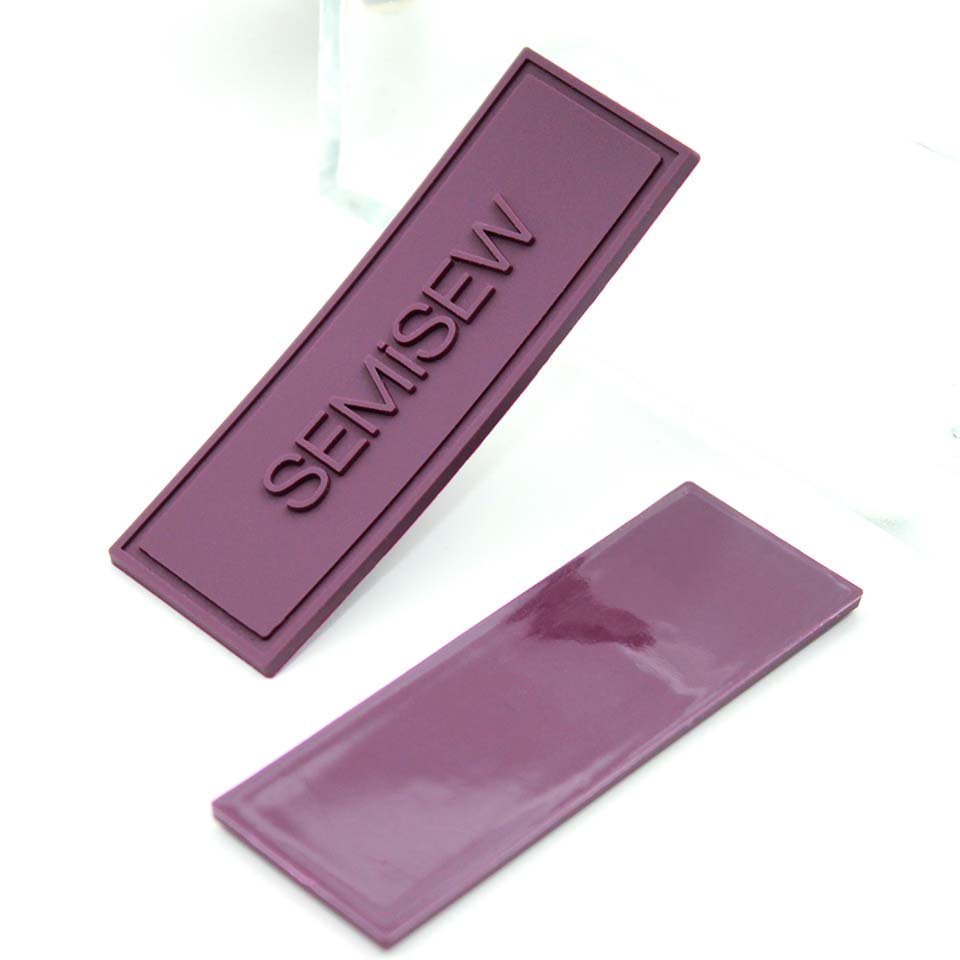 Recycled Custom PVC Patch Sili - Sewing Labels avis et prix