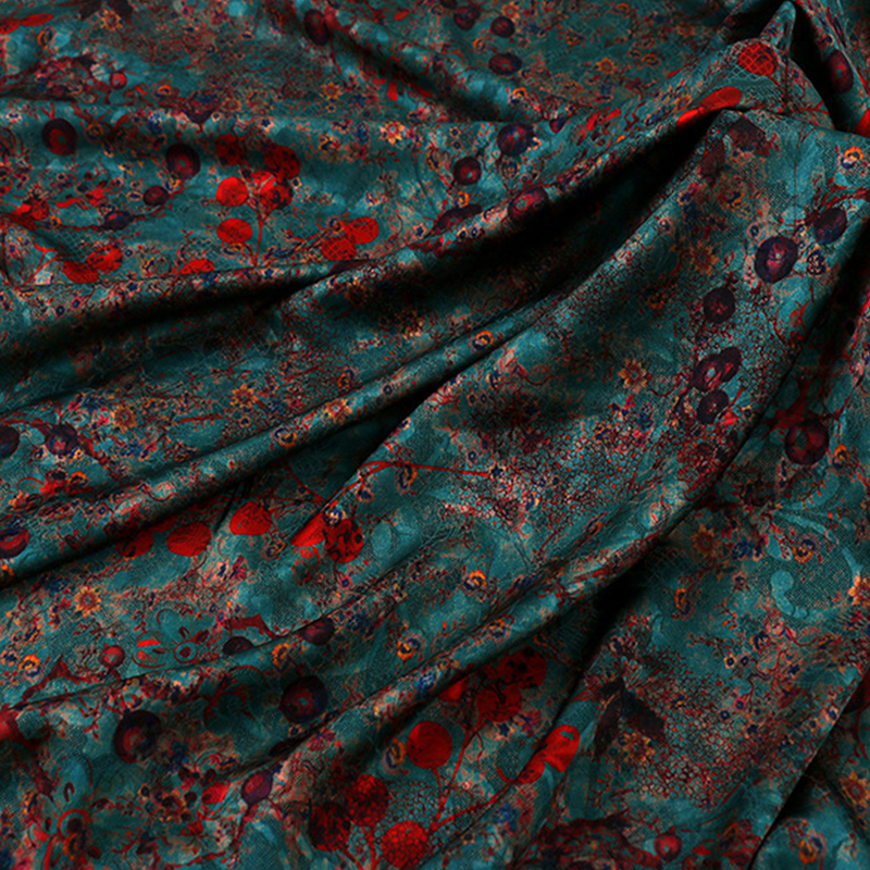 1m Floral Printed Fabric Imita - Sewing And Textile avis et prix