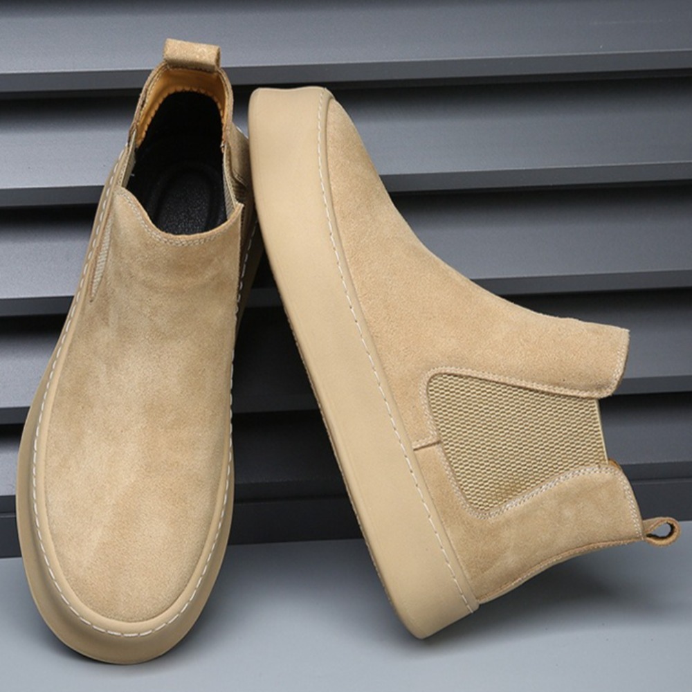 Leather Chelsea Boots for Man  - Sewing Latex avis et prix