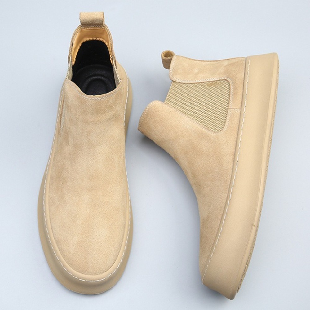 Leather Chelsea Boots for Man  - Sewing Latex avis et prix