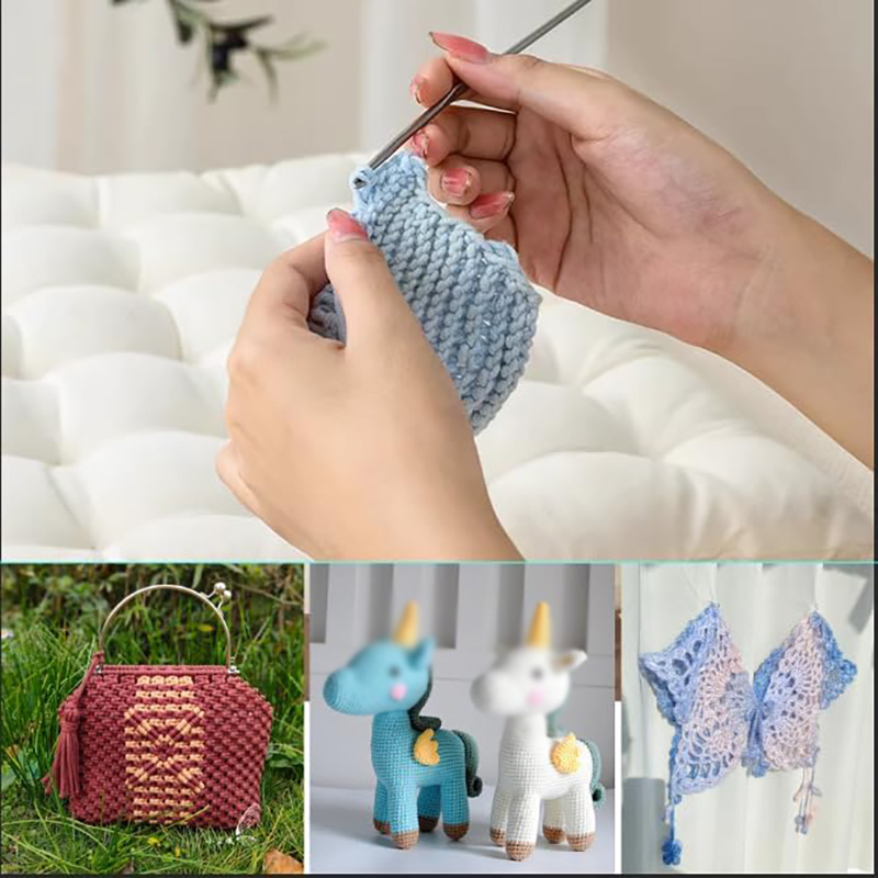 4 Pcs Stainless Steel Crochet  - Sewing Tas avis et prix