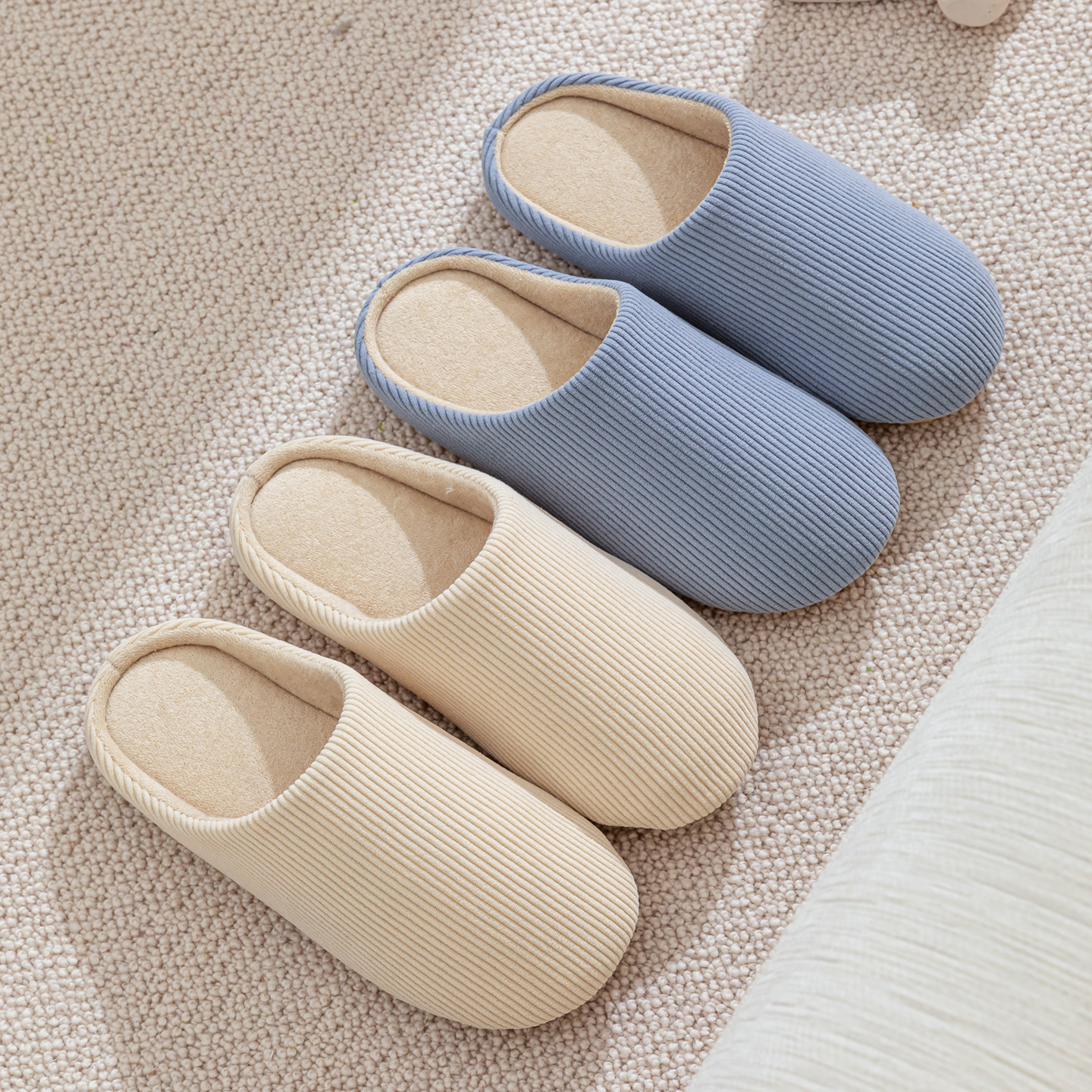 Solid Color Indoor Slippers fo - Sewing House avis et prix