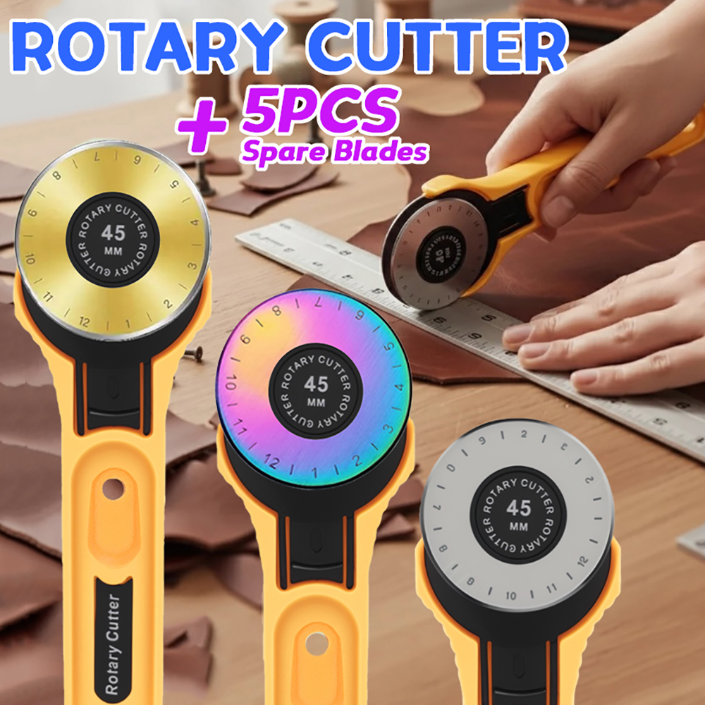 45mm Rotary Fabric Cutter Leat - Sewing Necessities avis et prix