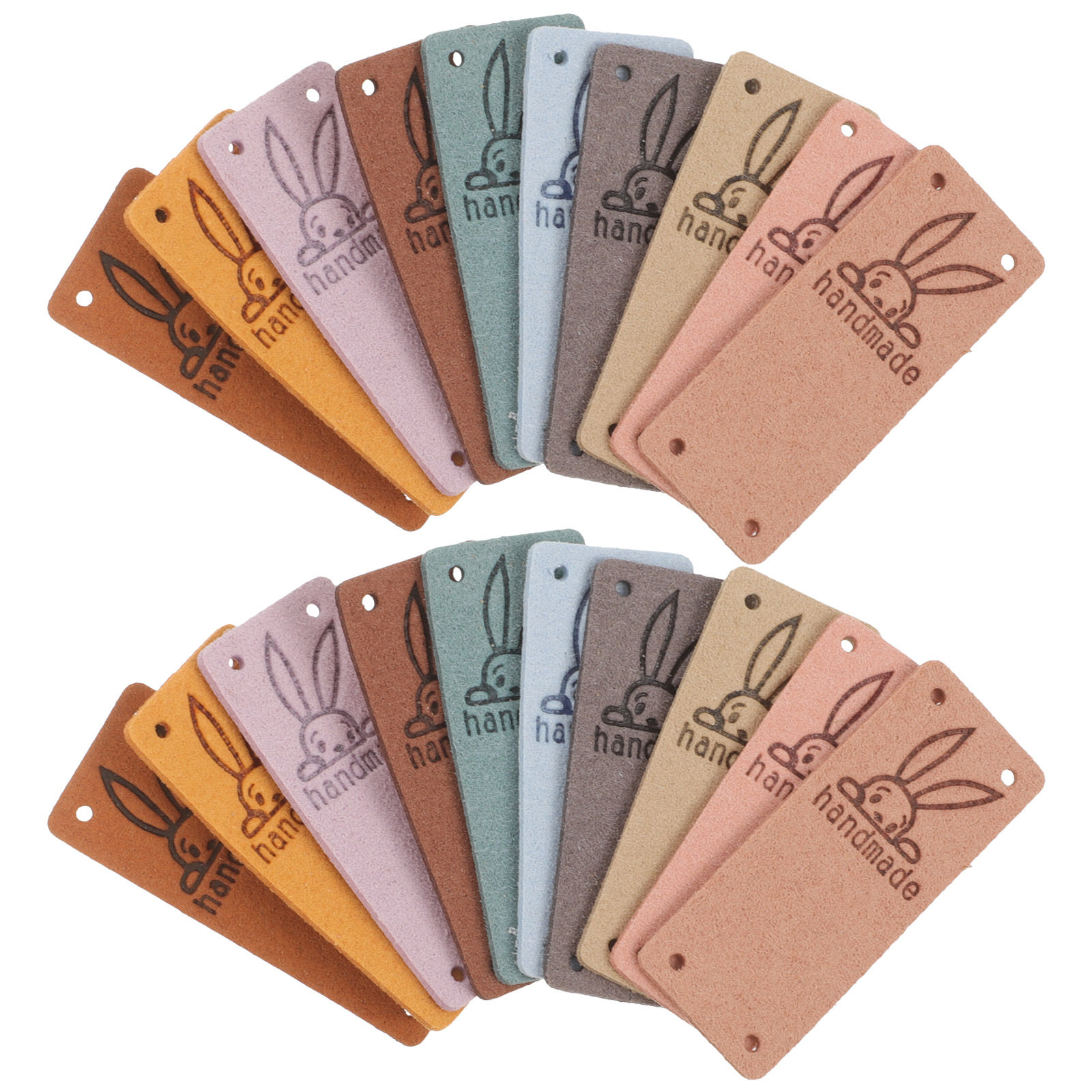 50Pcs Premium Suede Sewing Lab - Sewing Labels avis et prix
