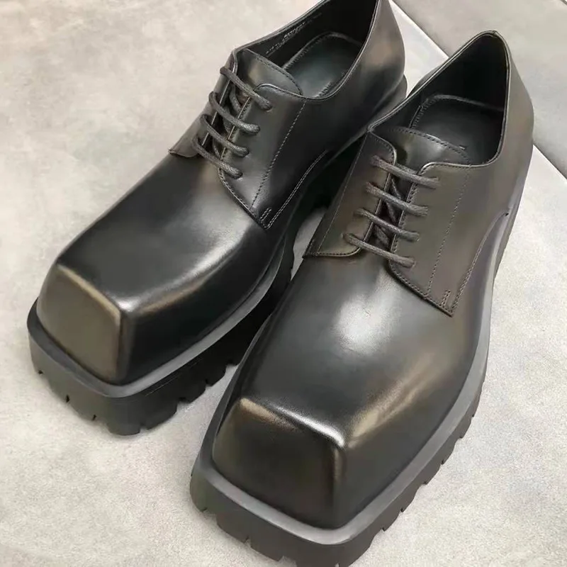 Men's Loafers Leather Motorcyc - Sewing Latex avis et prix
