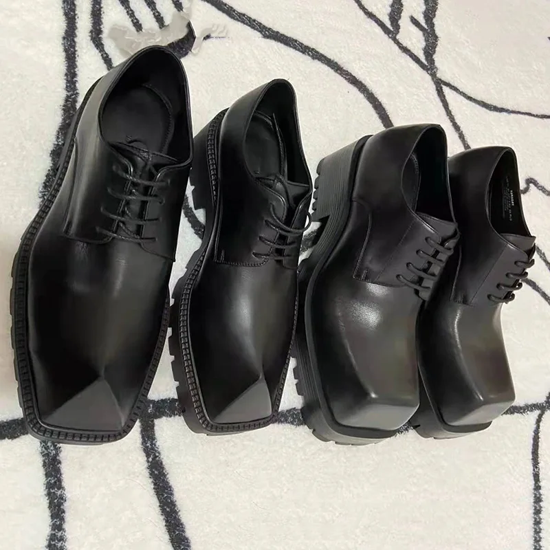 Men's Loafers Leather Motorcyc - Sewing Latex avis et prix
