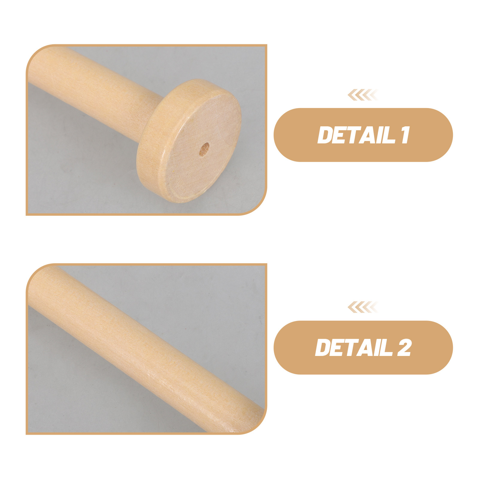 5Pcs Wooden Spools Natural Vin - Sewing And Textile avis et prix