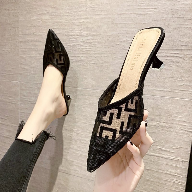 Women Mesh High Heels Temperam - Sewing Net avis et prix