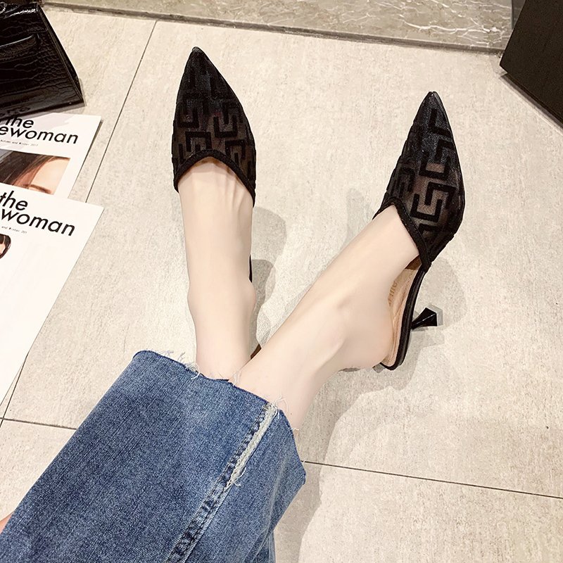 Women Mesh High Heels Temperam - Sewing Net avis et prix