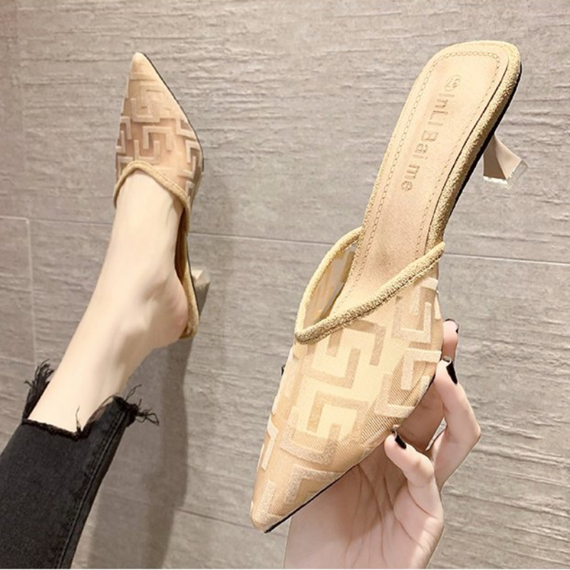 Women Mesh High Heels Temperam - Sewing Net avis et prix