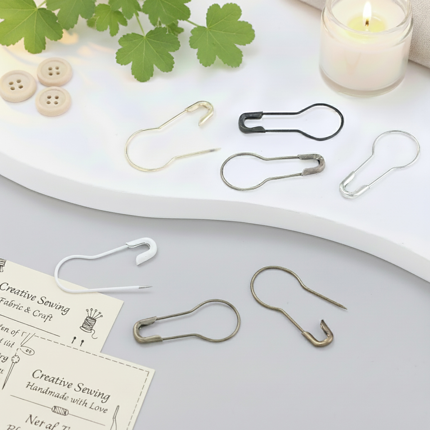 100Pcs/Lot Metal Gourd Safety  - Sewing Necessities avis et prix