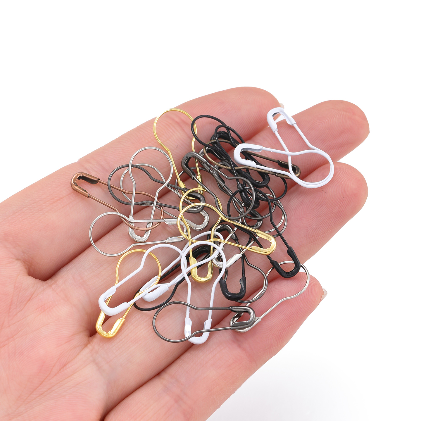 100Pcs/Lot Metal Gourd Safety  - Sewing Necessities avis et prix