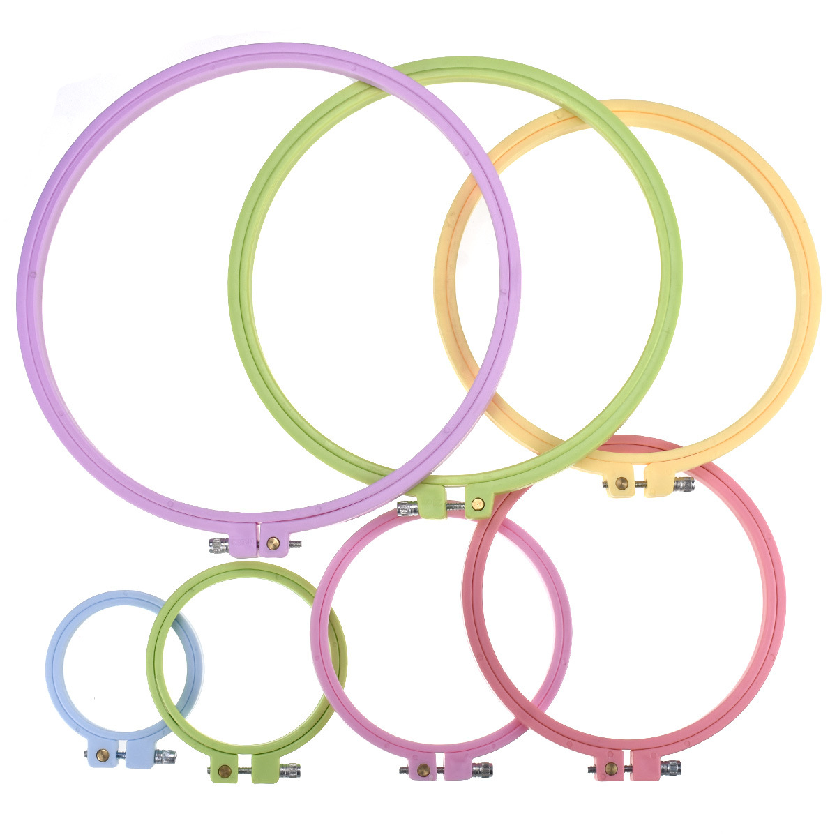 1/7pcs 7-25cm Plastic Embroide - Sewing Tas avis et prix