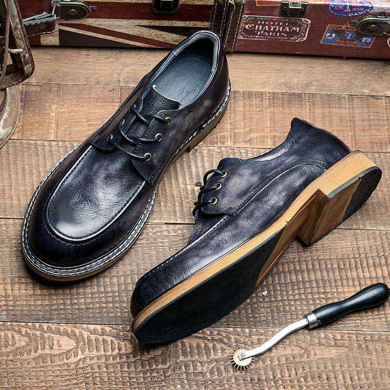 Genuine Leather Brogue Shoes L - Sewing Latex avis et prix
