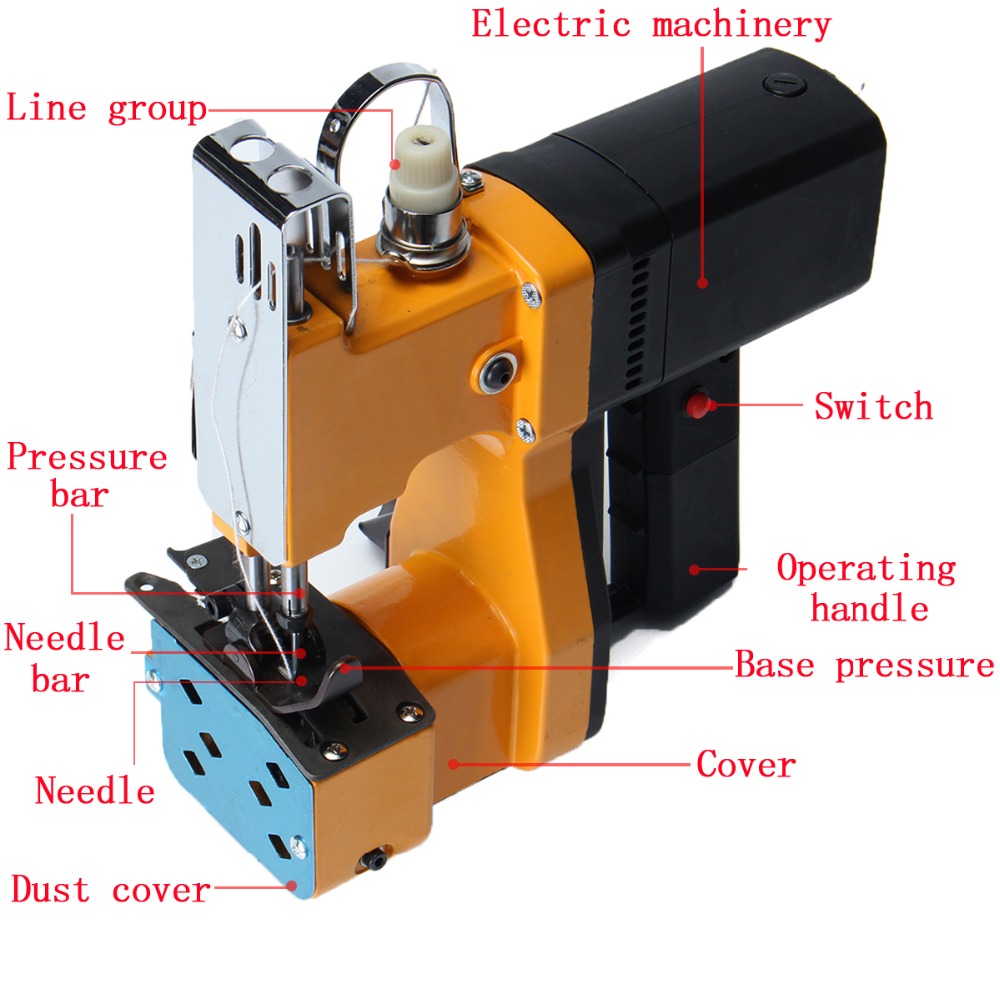 Electric Woven Bag Closing Mac - Textiles Sewing Machine avis et prix