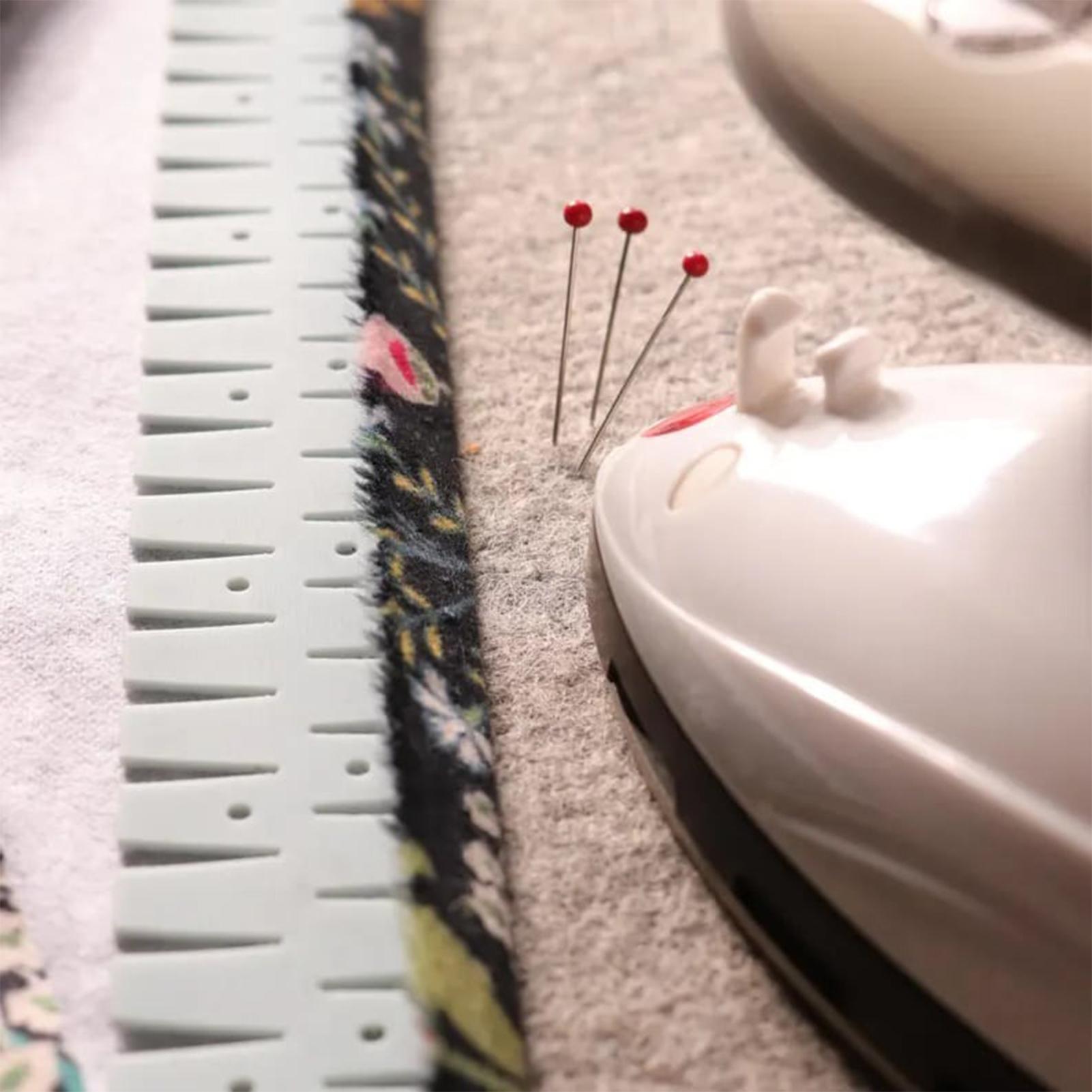 Silicone Hemming Ruler With Ma - Sewing Necessities avis et prix