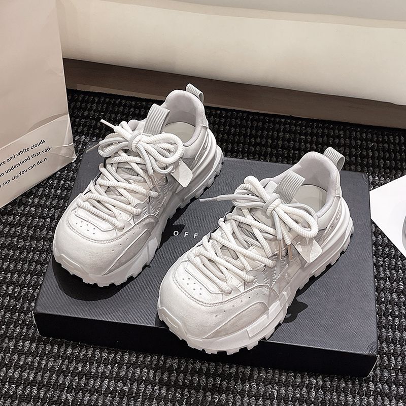 Autumn Vintage Chunky Sneakers - Sewing Latex avis et prix