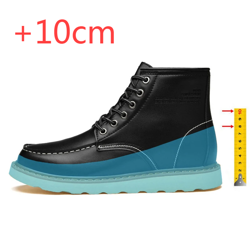 2025 Men Boots Elevator Shoes  - Sewing Latex avis et prix