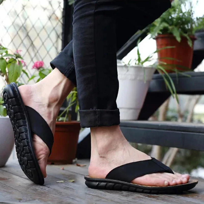 Summer Shoes Men Slippers Genu - Sewing Net avis et prix