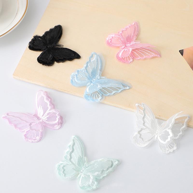 10pcs Butterfly Patches 3D Lac - Sewing Tas avis et prix