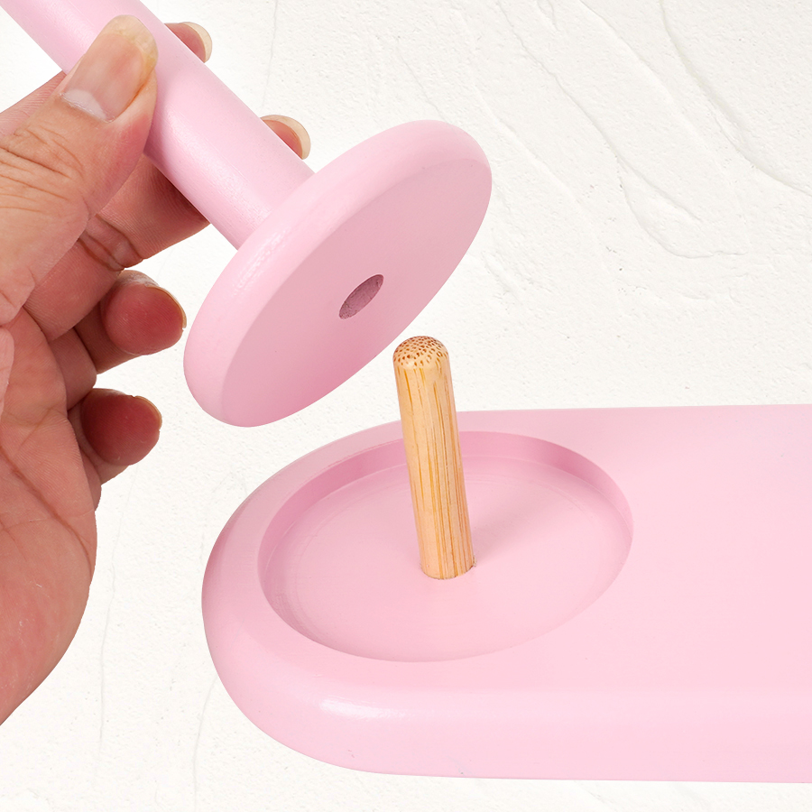 1pc Double-axis wooden yarn ho - Sewing Necessities avis et prix