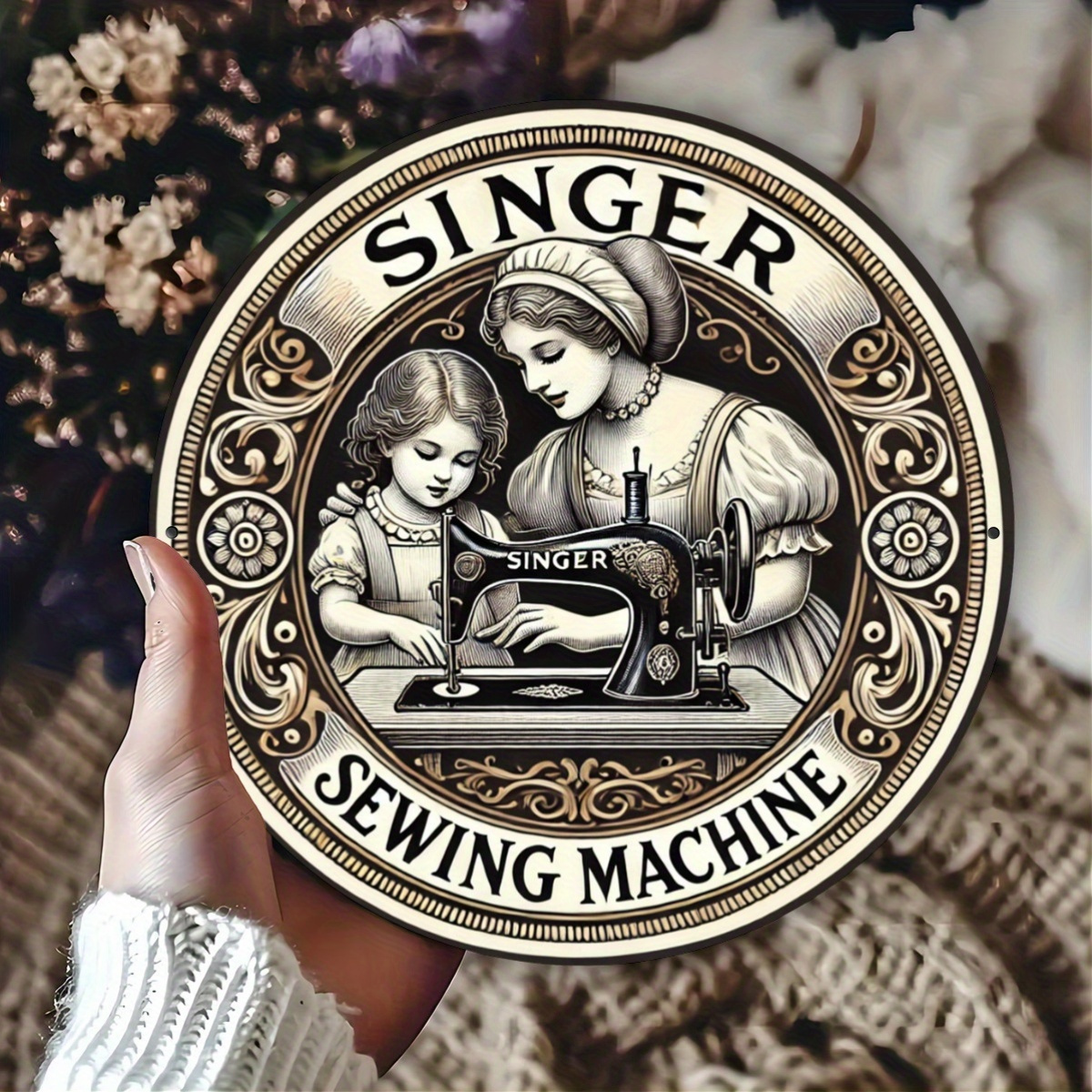 1pc Vintage Singer Sewing Mach - Sewing Art avis et prix