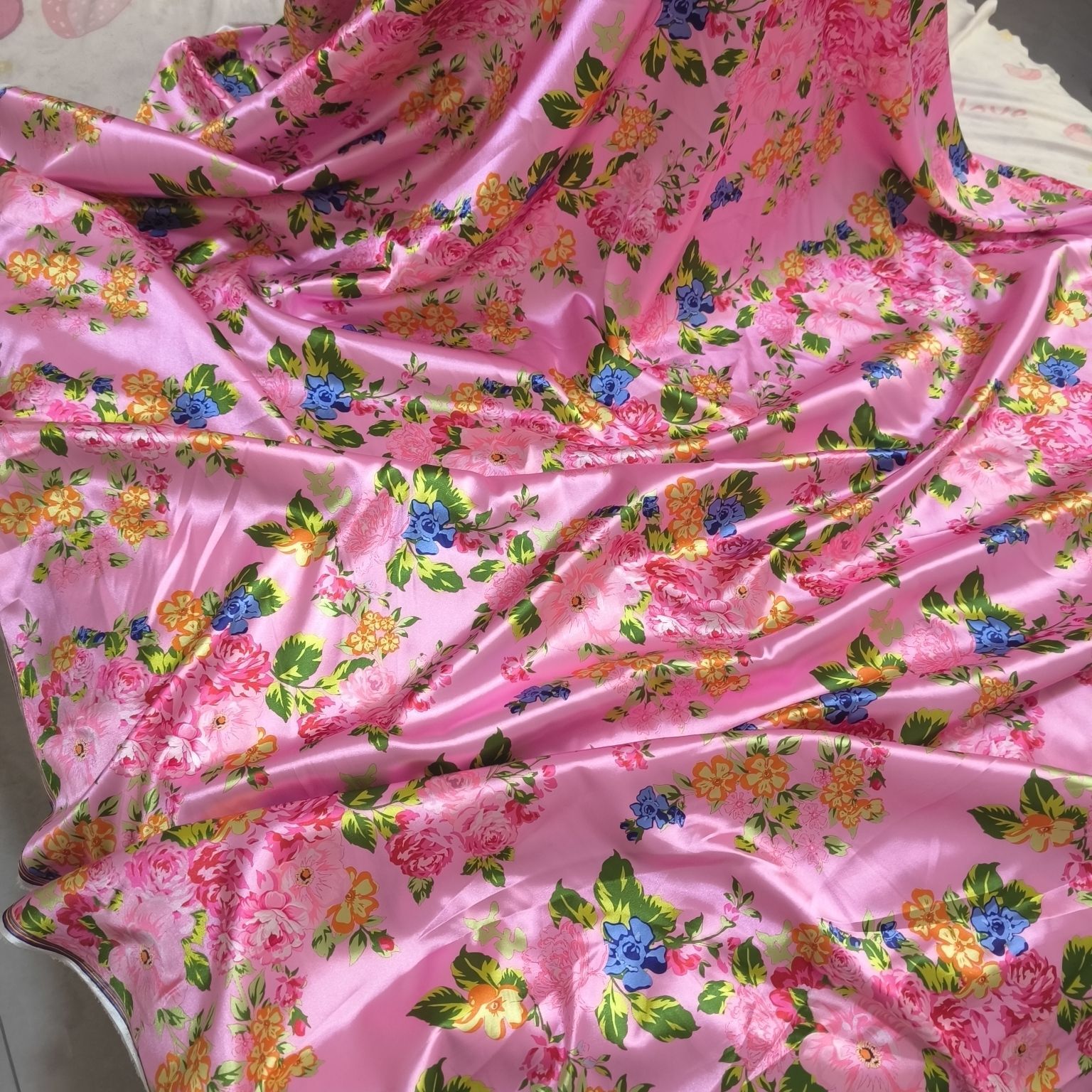 Satin Fabric Cloth without Ove - Sewing And Textile avis et prix