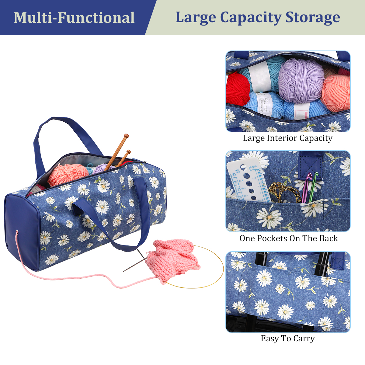 Portable Yarn Crochet Hooks St - Sewing Tas avis et prix