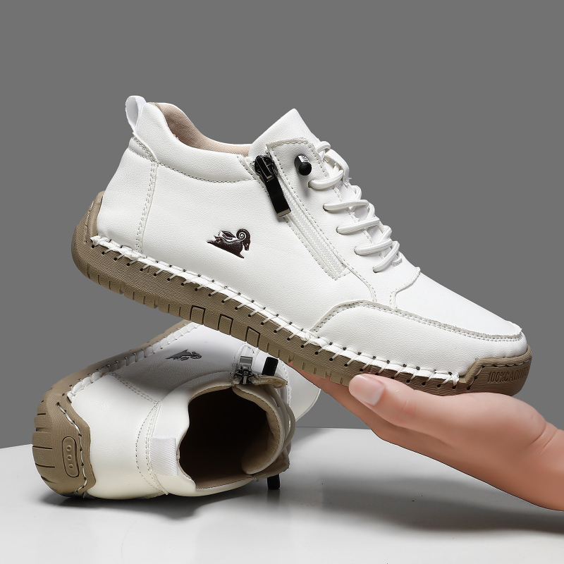 Women's Sneakers Handmade Leat - Sewing Latex avis et prix