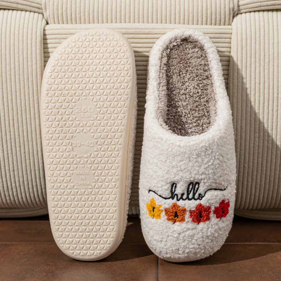 Winter Women's Slippers Indoor - Sewing House avis et prix