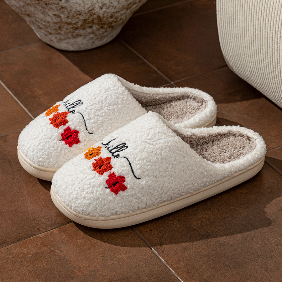 Winter Women's Slippers Indoor - Sewing House avis et prix