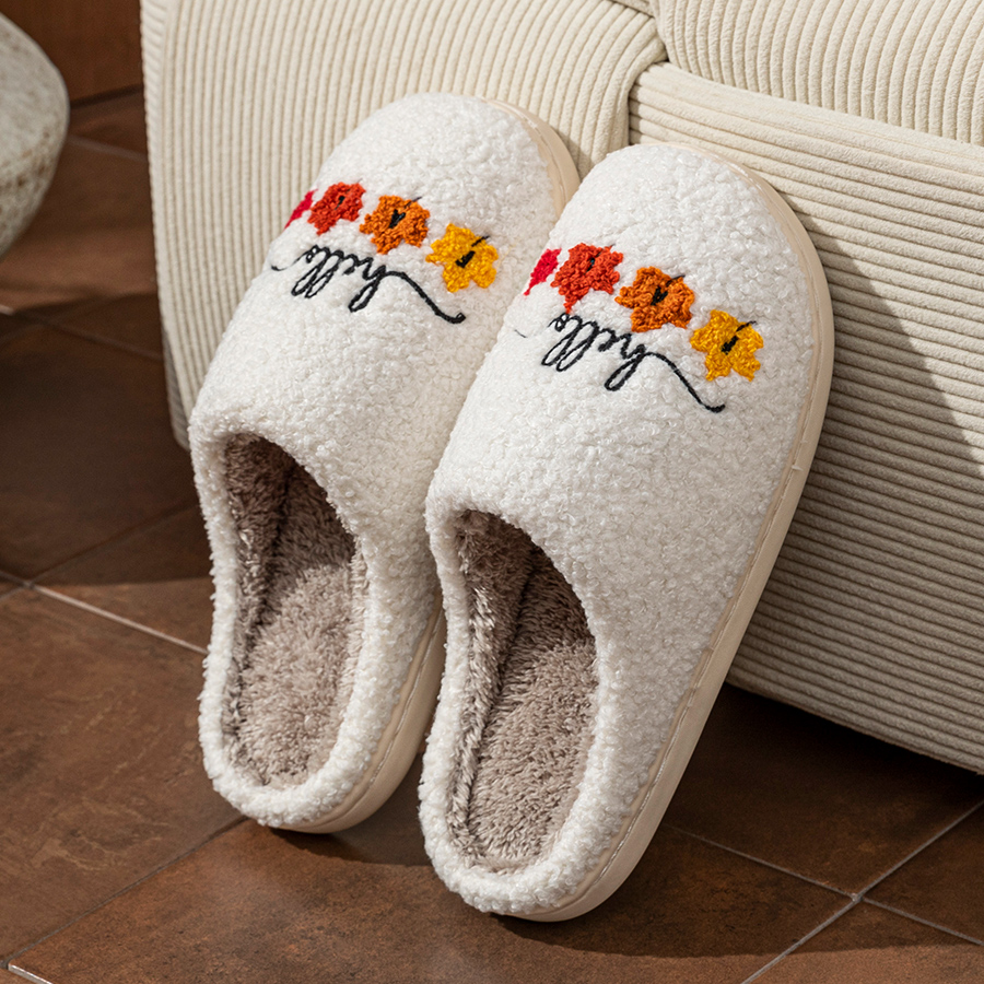 Winter Women's Slippers Indoor - Sewing House avis et prix