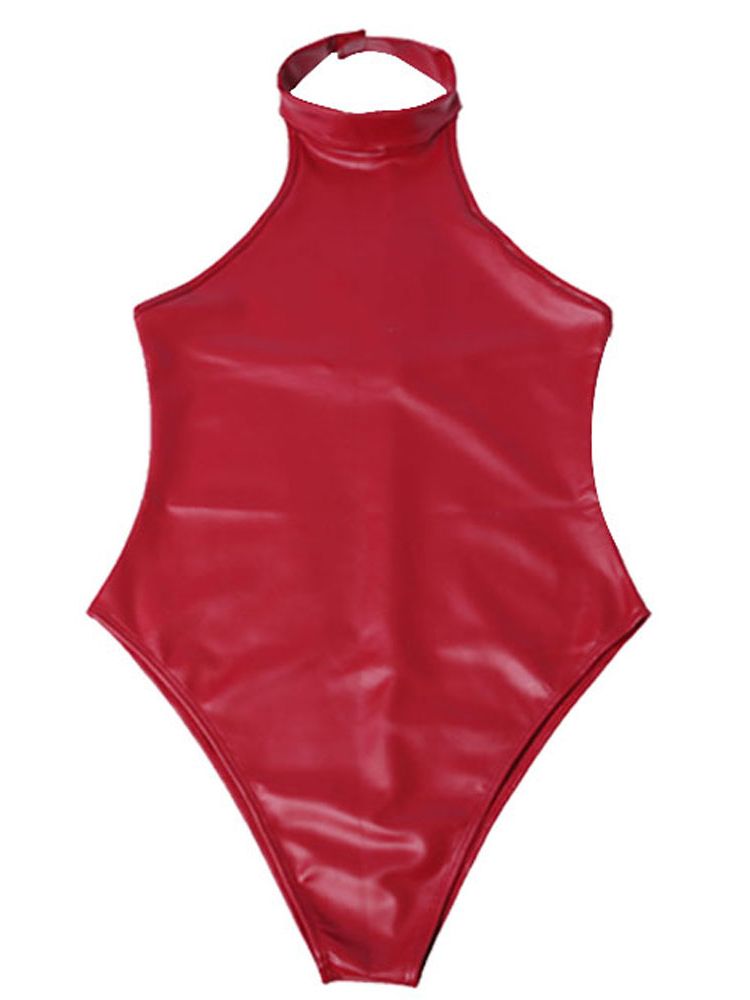 Faux Latex PU Leather Catsuit  - Sewing Latex avis et prix